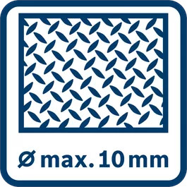 Сверление в металле на глубину до 10 мм 